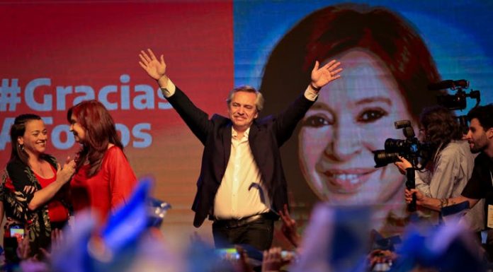 alberto fernadez presidente 1era vuelta gano