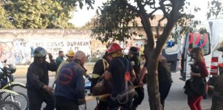 Mujer cayó en pozo ciego tras romperse el contrapiso de su habitación