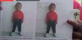 Caso Exequiel Galván Un hombre se habría llevado al niño dentro de una bolsa