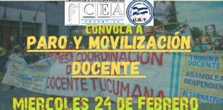 UDT convoca a un paro e incentiva la movilización docente