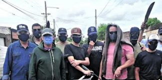 Barrio Diza | Vecinos se armaron para protegerse de los asaltos