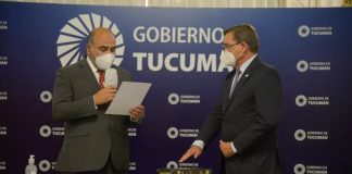 El Gobernador le tomó juramento al al nuevo ministro de Desarrollo Productivo