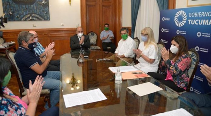 Paritarias 2021 | Cerraron convenios con sindicatos de la salud, vialidad y seguridad Paritarias 2021 |Cerraron convenios con sindicatos de la salud, vialidad y seguridad