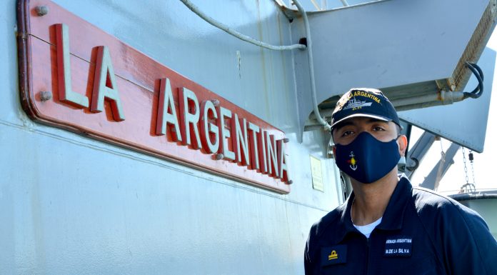 Fernando Milton De La Silva | El tucumano Jefe de Artillería en el destructor ARA “La Argentina” Fernando Milton De La Silva | El tucumano que hoy es Jefe de Artillería en el destructor ARA “La Argentina”