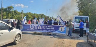 UTA continúa con el paro de colectivos y habrá nuevos piquetes