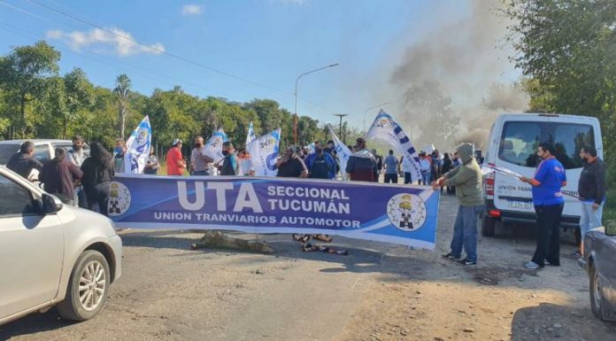 UTA continúa con el paro de colectivos y habrá nuevos piquetes