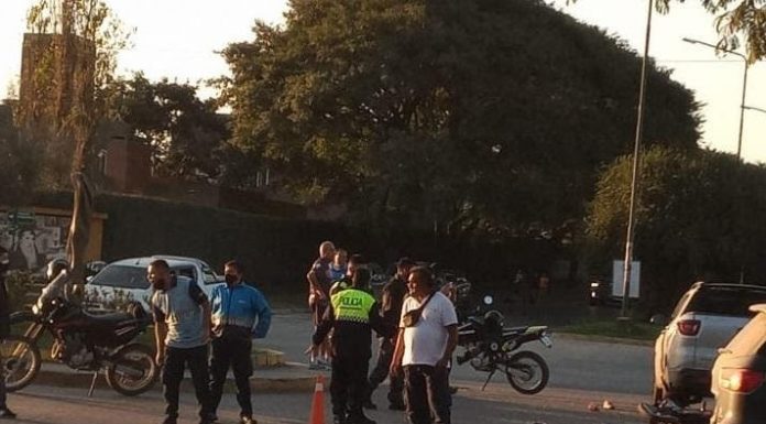 Avenida Perón | Murió una nena de cuatro años en un accidente