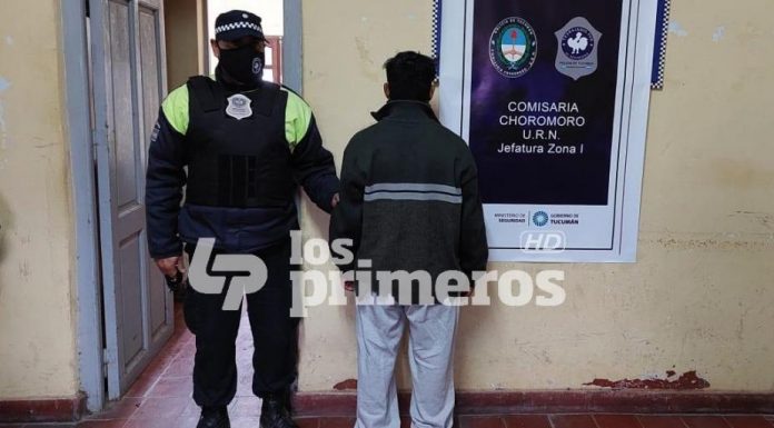 Choromoro |La policía atrapó al presunto asesino de Gabriela