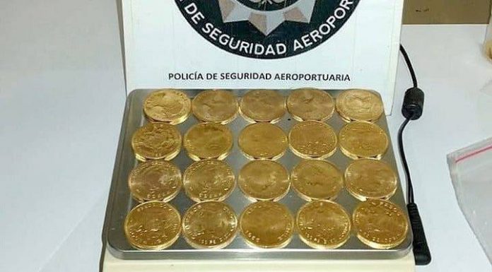Viajaba a Mendoza con 107 monedas de oro que valen $ 23 millones