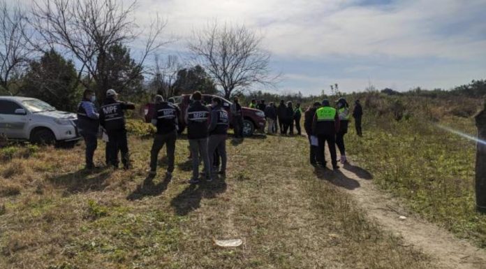 La Policía busca los restos de Rocío cerca del río Colorado La Policía busca los restos de Rocío cerca del río Colorado