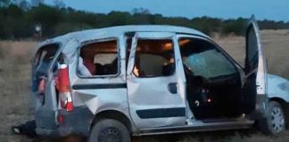 Ruta nacional 157 | Familia tucumana protagonizó violento vuelco