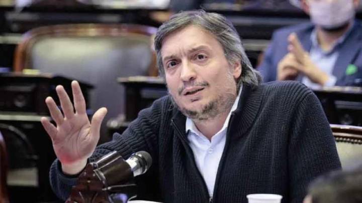 Máximo Kirchner renunció a la presidencia del bloque en Diputados