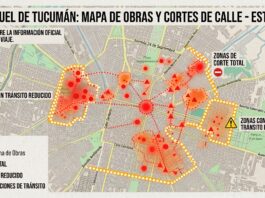 Mapa de obras en la ciudad | Cuáles son las calles cortadas este lunes